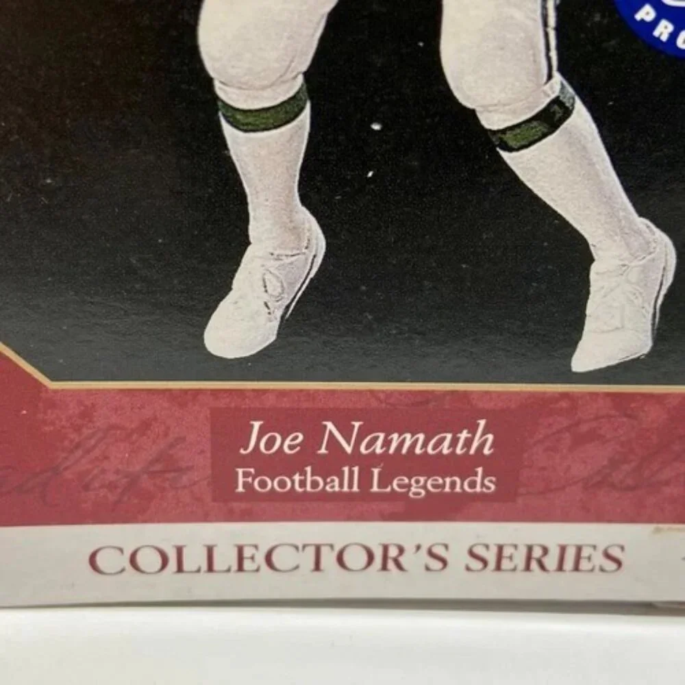Vintage Joe Namath New York Jets Hallmark Ornament Football‎ Legends X-Mas 1997